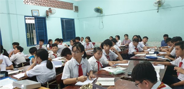 Tổ Toán thao giảng tháng 10-2019